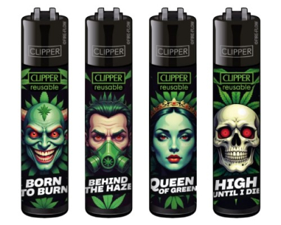 clipper-feuerzeuge-set-green-madness