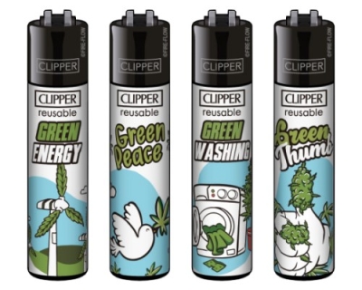 clipper-feuerzeuge-set-green