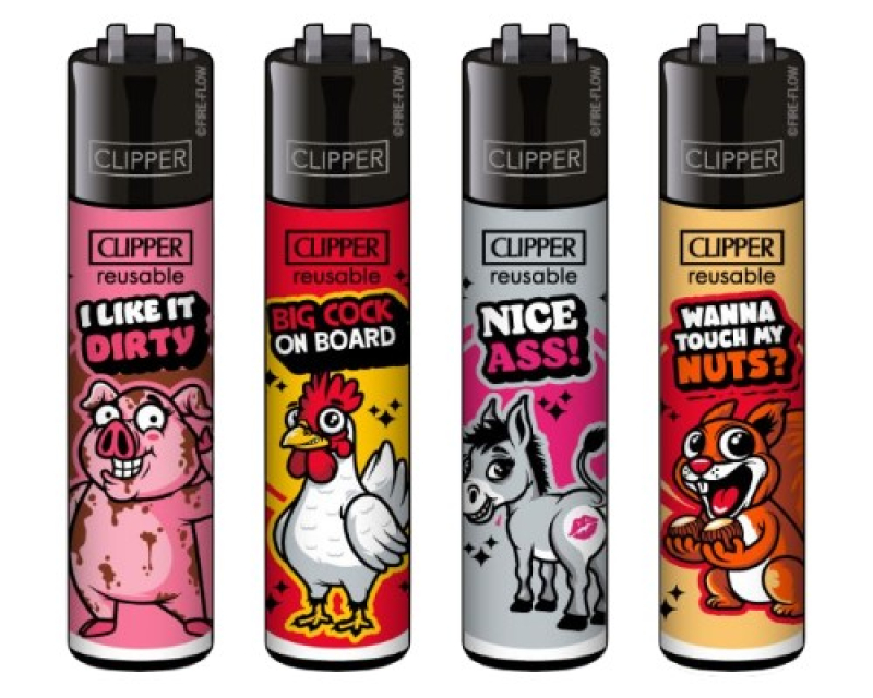 clipper-feuerzeuge-set-sexy-animals