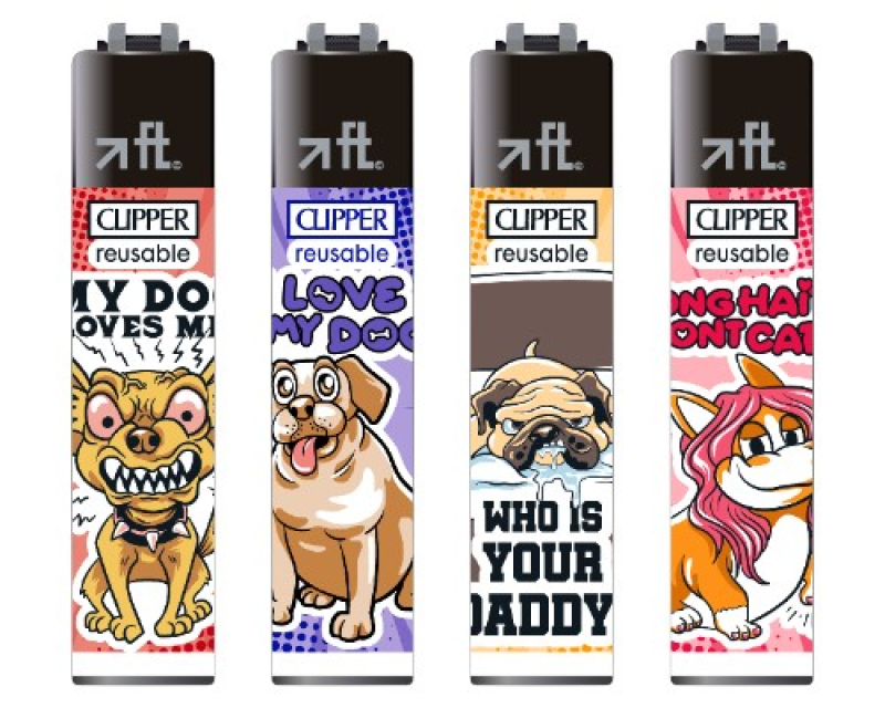 clipper-feuerzeuge-set-doglove clipper-feuerzeuge-set-doglove