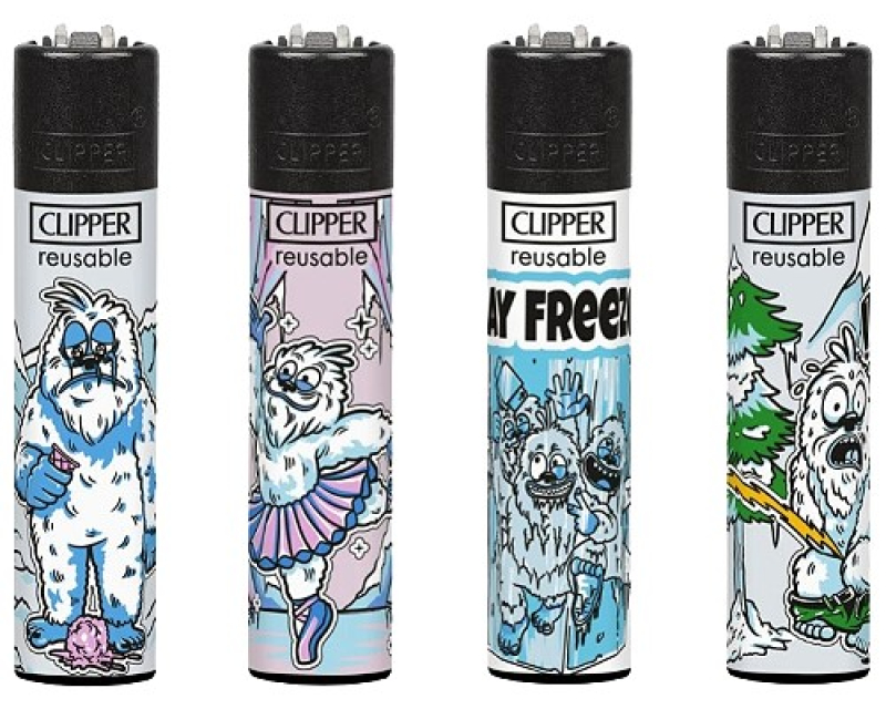 clipper-feuerzeuge-set-frozen-yeti
