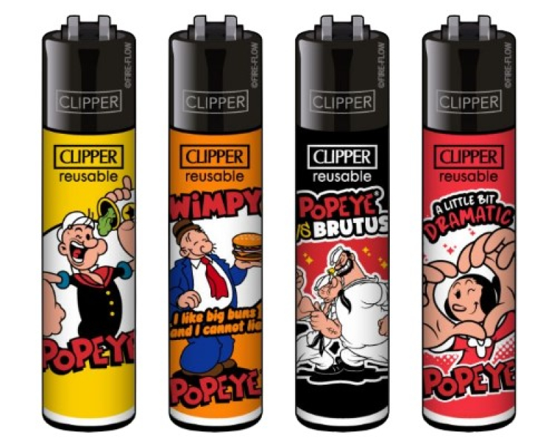 clipper-feuerzeuge-set-popeye