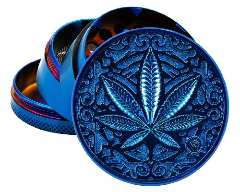 fire-flow-grinder-icy-blue-trance-leaf